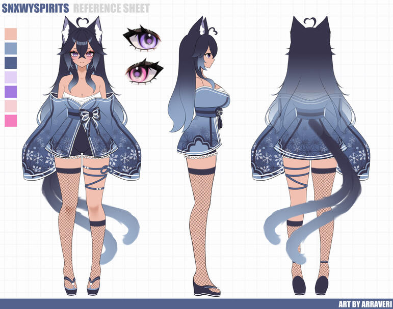 default design w/ side and back view